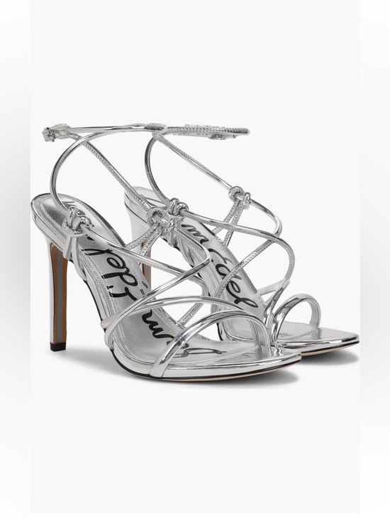 Sam Edelman Shoes - 2/$120 SAM EDeLMAN NIB Silver Isadora Ankle Strap Sandal, Metallic Heels